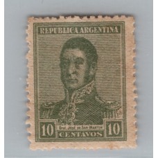 ARGENTINA 1920 GJ 499 ESTAMPILLA NUEVA CON GOMA U$ 7.20